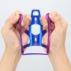 Wozinsky WUR-01BP Bike Bottle Holder Basket - Blue and Purple Фото num