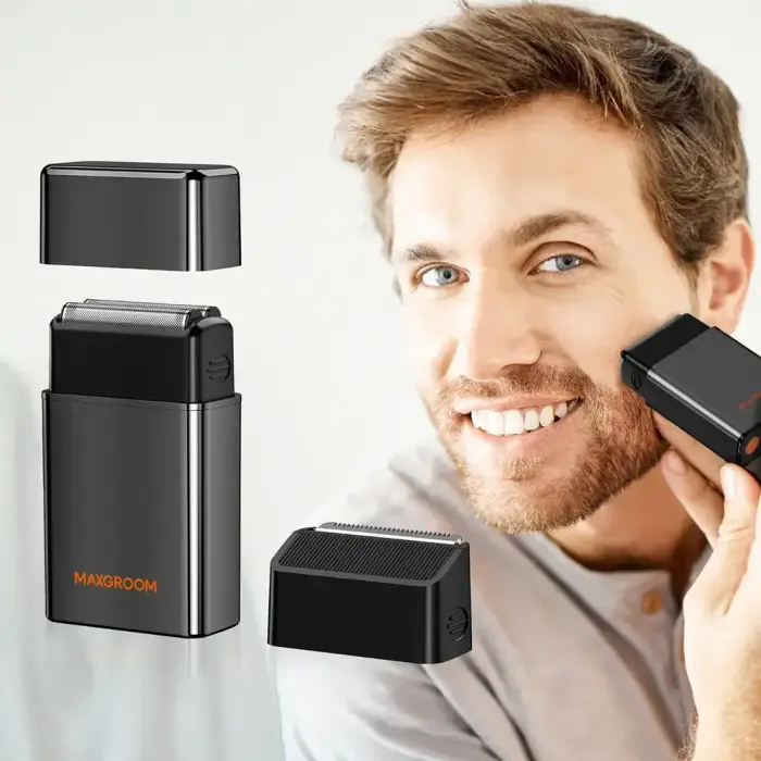 MAXGROOM M-5580 2-in-1 Electric Shaver - Black Фото num