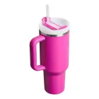 Termokrūze ar salmiņu The Quencher H2.O FlowState Tumbler 1.18L  fuksija Foto 3