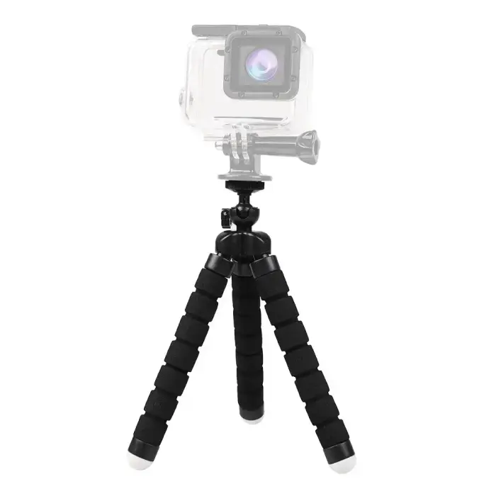 A tripod for a phone and a selfie camera with a tripod Foto 3
