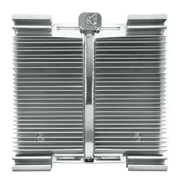 Universal extruded heatsink ribbed | aluminium Foto 2