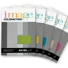 Krāsains papīrs IMAGE COLORACTION, A4, 80 gsm, 50 loksnes, SAVANA / PALE SALMON Фото num