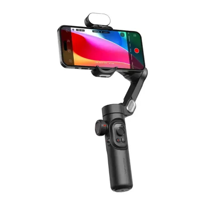 AOCHUAN XE Gimbal with RGB Lighting (Black) Foto 3