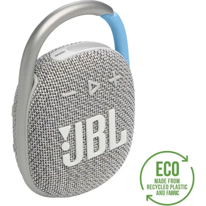 Wireless speaker 5W 10h JBL CLIP 4 ECO white Photo