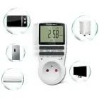 Qoltec Electronic Timer PC0628 | 3680W | 16A | LCD Фото num