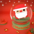 Instant print camera for children C6 Santa Claus Фото num