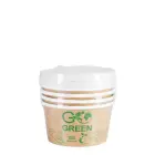 Compostable food containers with lids Go Green 350ml 5pcs/0,088kg Photo