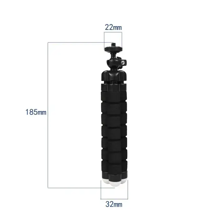 A tripod for a phone and a selfie camera with a tripod Foto 2