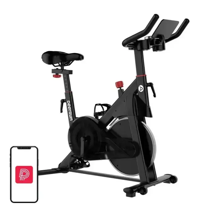DeerRun S500 Pro exercise bike (black) Foto 1