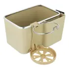 Car organizer with cup holder beige Photo