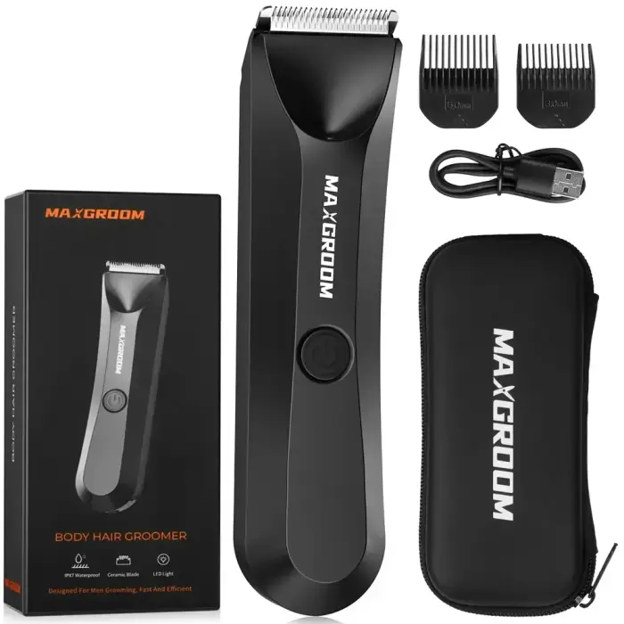 MAXGROOM RFCD-9087 multifunctional trimmer with LED light - black Photo