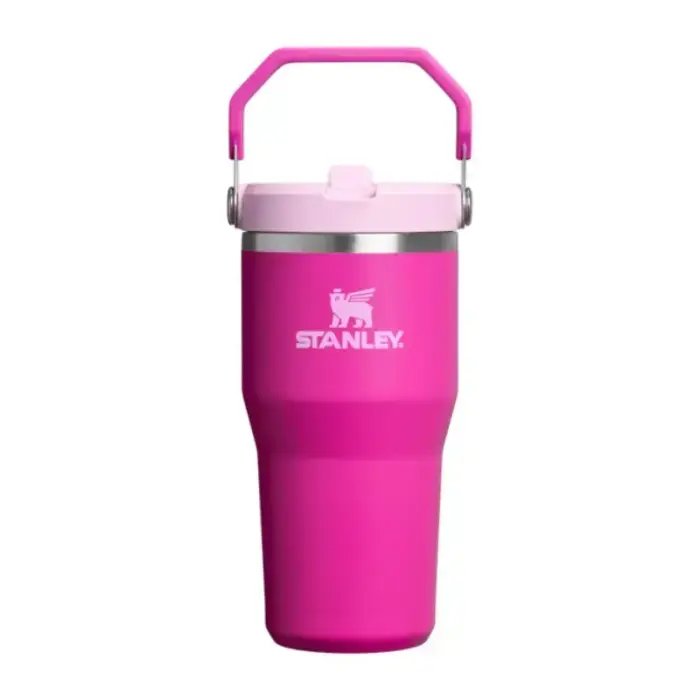 Termokrūze ar salmiņu The IceFlow Flip Straw 2.0 Tumbler 0,59L violeta  Foto 1
