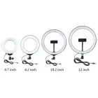Ring LED lamp Puluz with adjustable base PU391 Photo
