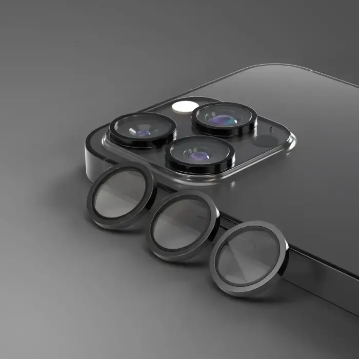 Etteri camera lens protector for iPhone 16 Pro / 16 Pro Max black Фото num