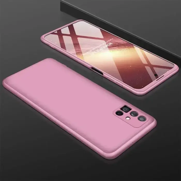 GKK 360 Protection Case Front and Back Case Full Body Cover Samsung Galaxy M51 pink Photo