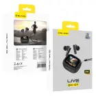Blavec Bluetooth TWS Earphones BW-07 Live with LCD display (BW07L-B) black Foto 7