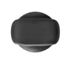 Silicone protective lens cover Puluz for Insta360 X3 (black) Фото num