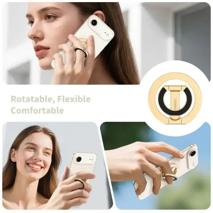 TECH-PROTECT MMR400 LAMANO MAGNETIC MAGSAFE PHONE RING GOLD Photo