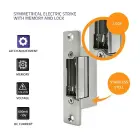 Qoltec Reverse electric strike | 12V | Stainless steel Фото num