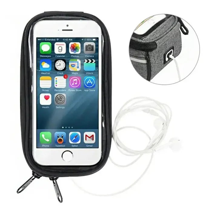 Goodbuy GBBKB003 waterproof bicycle bag black Photo