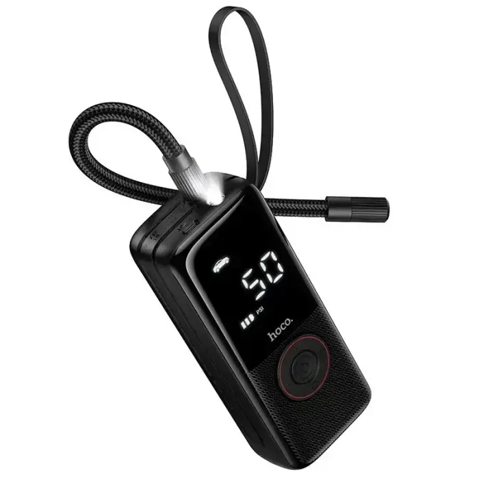 Car compressor Hoco wireless 4000mAh ZP18 black Photo