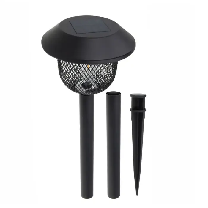 Forever Light Solar LED Lamp Steel Post SUNARI FLS-30 black Photo