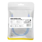 Round Cable Baseus Ethernet RJ45, Cat.6, 0,5m (blue) Photo