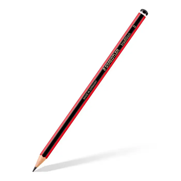 Zīmulis STAEDTLER TRADITION B sarkans korpuss Фото num