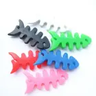 Fish-shaped headphone cable wrap - green Фото num