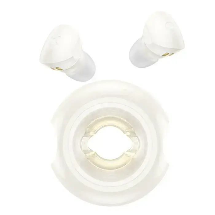 Wireless earphones Hoco TWS EW71 milky white Фото num