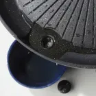 Grill grate and grill pan for a gas camping stove and grill Foto 3