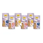 Gardumi kaķiem - GimCat SNACK CREAM DUO SALMON & TOMATO 6 X 15 G Photo