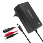 Qoltec Automatic charger for AGM GEL STD batteries | 24V charger | 19.2W | 5.5x2.1 | 1.8m cable Photo