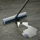 Rubber floor brush with telescopic handle BACTERIA STOP Photo