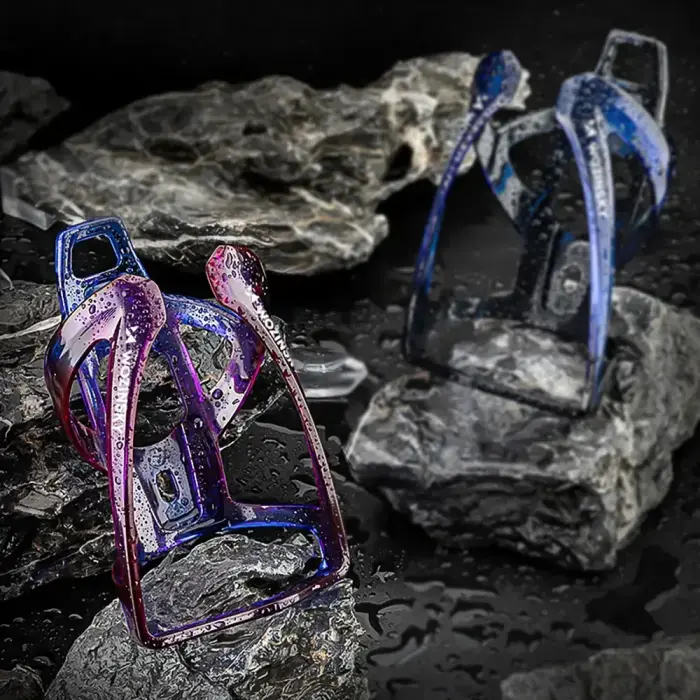 Wozinsky WUR-01BP Bike Bottle Holder Basket - Blue and Purple Фото num