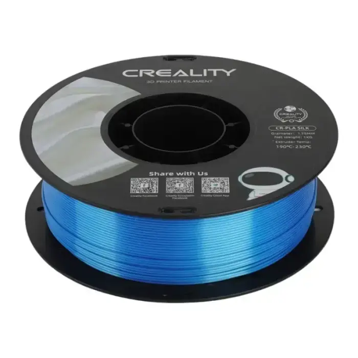 CR-Silk PLA Filament Creality (Blue) Foto 3