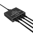 Qoltec Splitter Ethernet mini SWITCH 1x4 RJ45 | 1000Mb/s | USB-C | Aluminium Foto 22