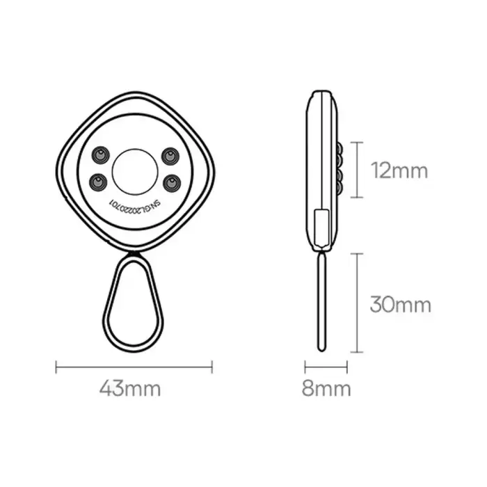 Baseus Heyo hidden camera detector white (FMHY000002) Foto 26