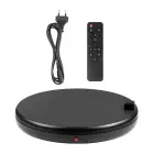 Rotating display stand Puluz with power socket 45 cm (black) Photo
