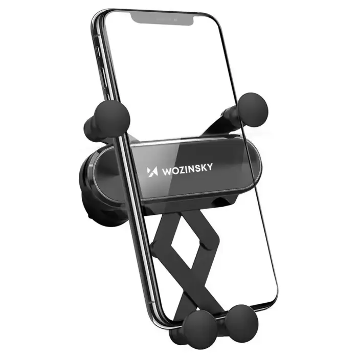 Wozinsky Gravity Car Mount Phone Holder for Air Outlet black (WCH-05) Фото num