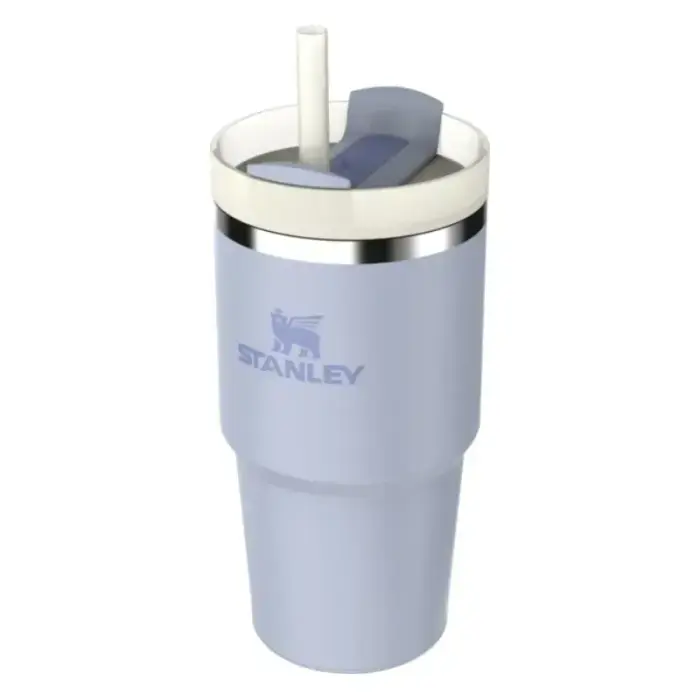 Термокружка с трубочкой The Quencher H2.O FlowState Tumbler 0.59L светло-голубого цвета Фото num