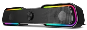  Skaļrunis Sven Gaming mini soundbar RGB 10(2×5)W USB Bluetooth Foto 2