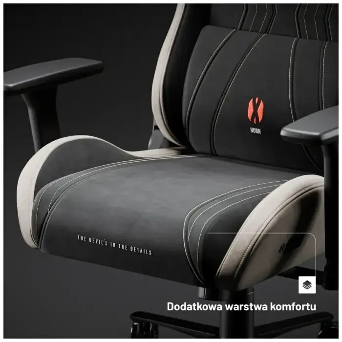 Gaming chair Diablo Chairs X-Horn 2.0 Normal Size black/camel Foto 15