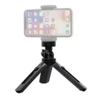 Мини-штатив с держателем телефона крепление selfie stick камеры GoPro держатель черный Фото num