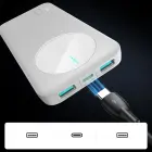 Joyroom JR-PBF12 внешний аккумулятор (powerbank) | 10000 mAh | 12W | USB-A, USB-C | белый Фото num