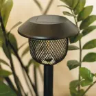 Forever Light Solar LED Lamp Steel Post SUNARI FLS-30 black Photo