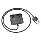 Charging cable for smartwatch Hoco 0,6 m Y28 black Photo
