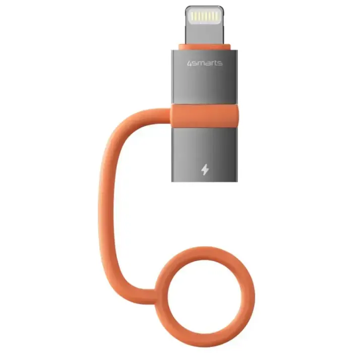 Adapter 4smarts USB-C to Lightning PD 27W gray 2pcs Foto 2