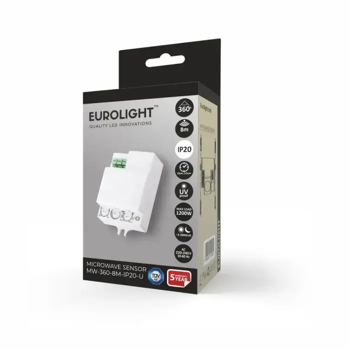 Judesio daviklis mikrobangų 8m/15m 1200W 380° Eurolight Фото num