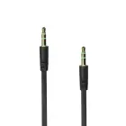 Cable AUX Jack 3,5 mm (male) to Jack 3,5 mm (male) BOX 1 m black  Photo